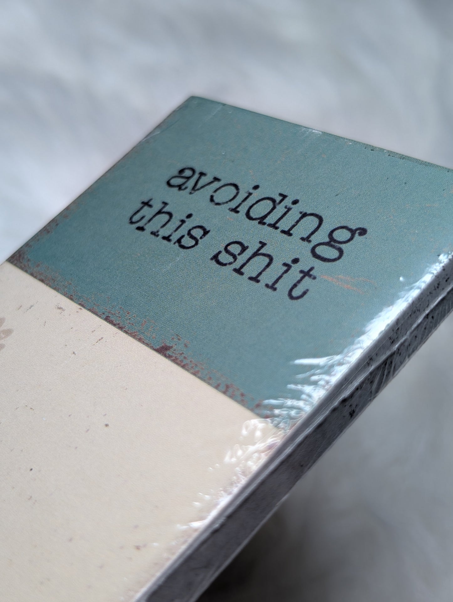 Avoiding This Shit Magnetic Notepad