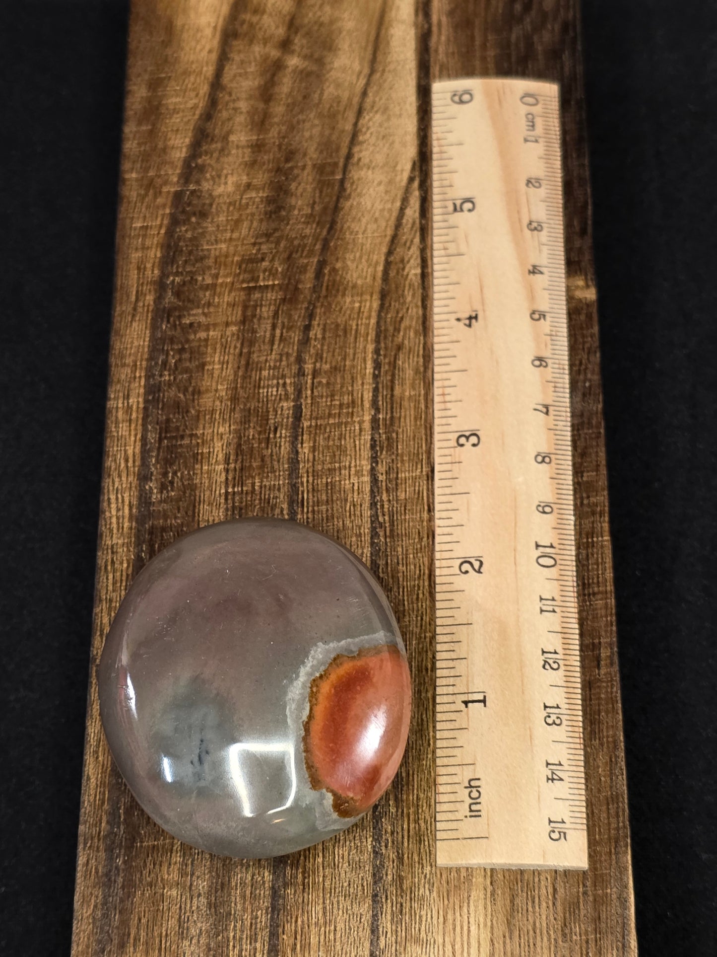 Polychrome Jasper Palm Stone