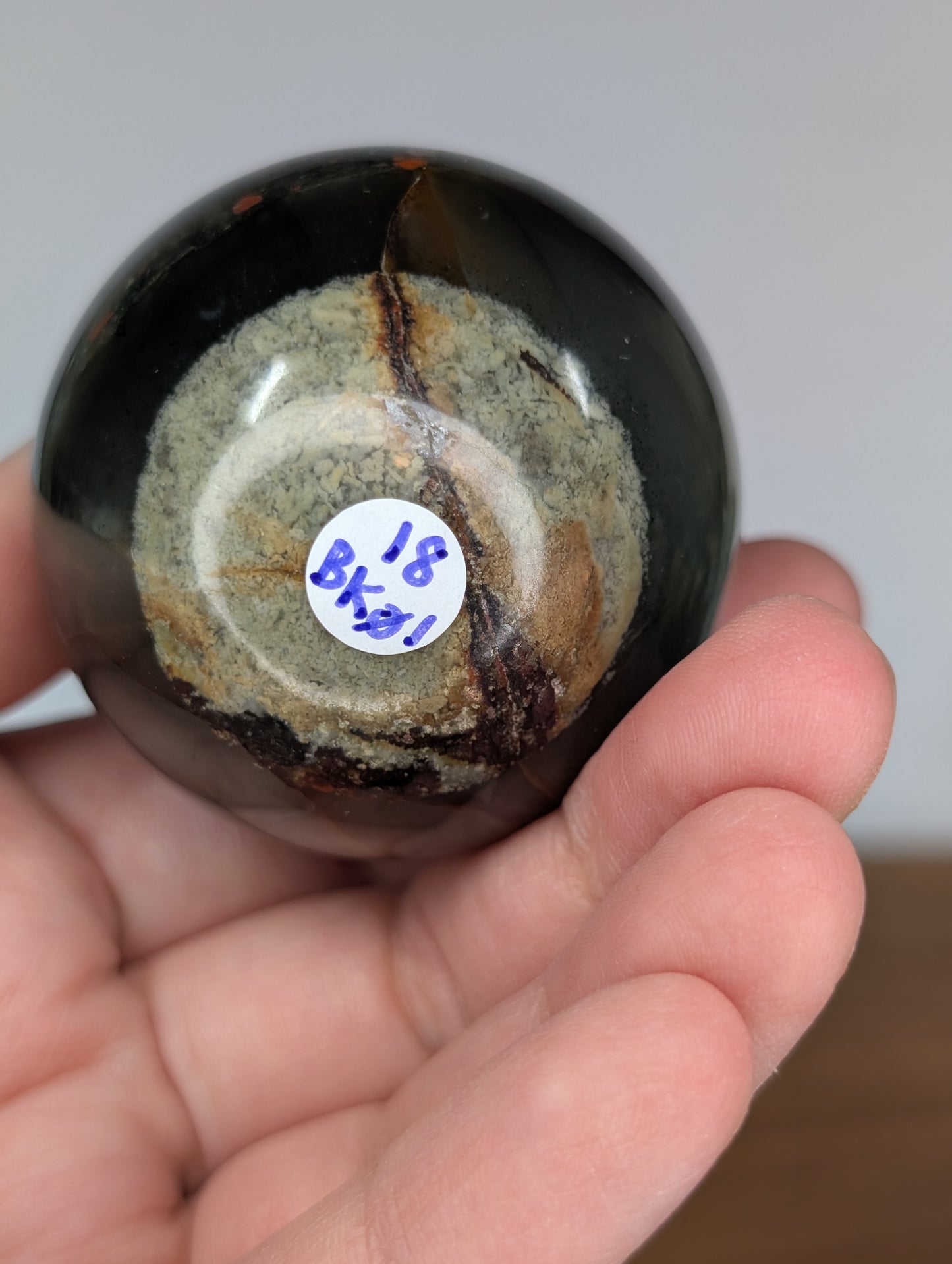 African Bloodstone Sphere (BK01)