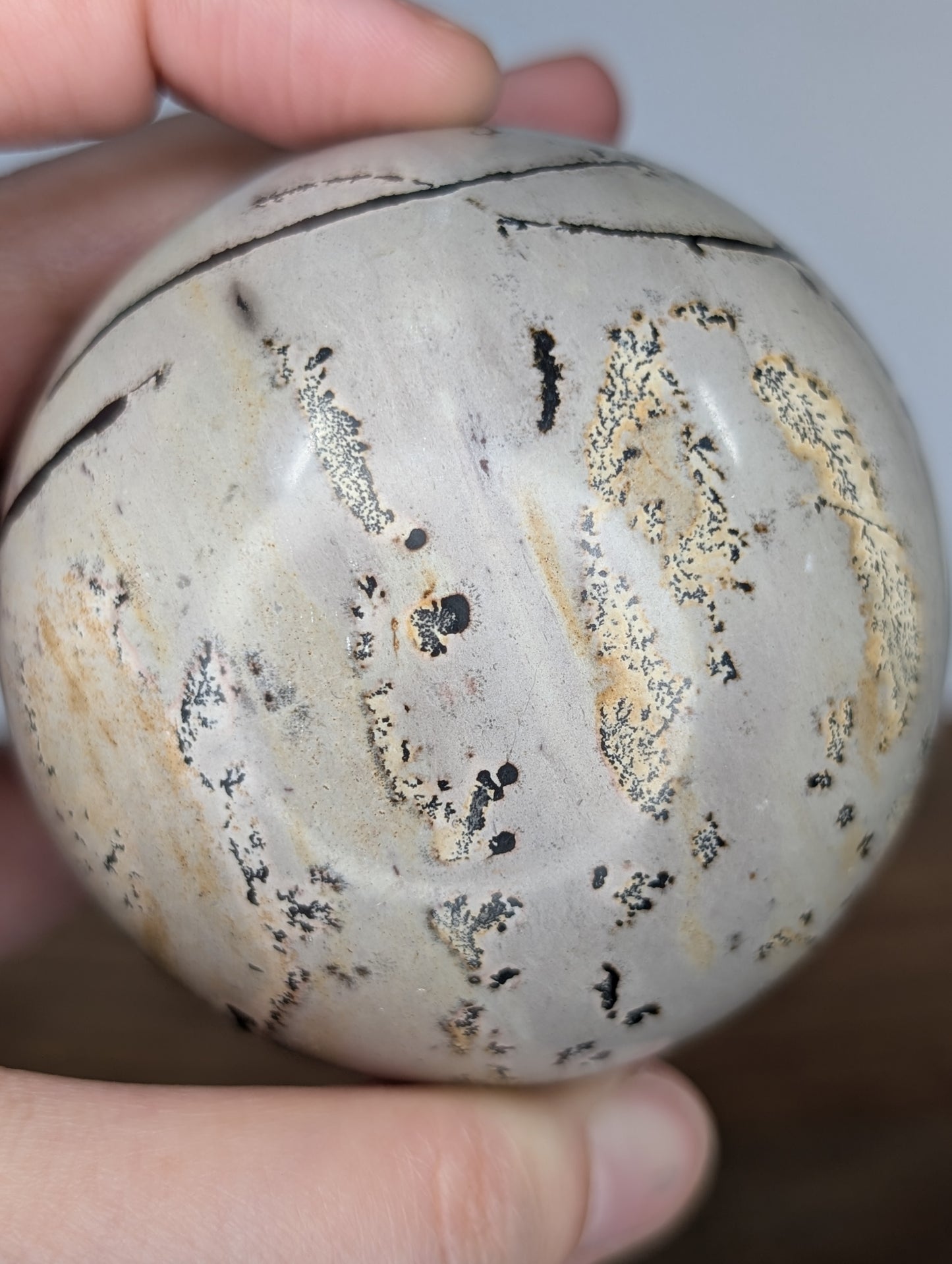 Picture Jasper Sphere (D88)