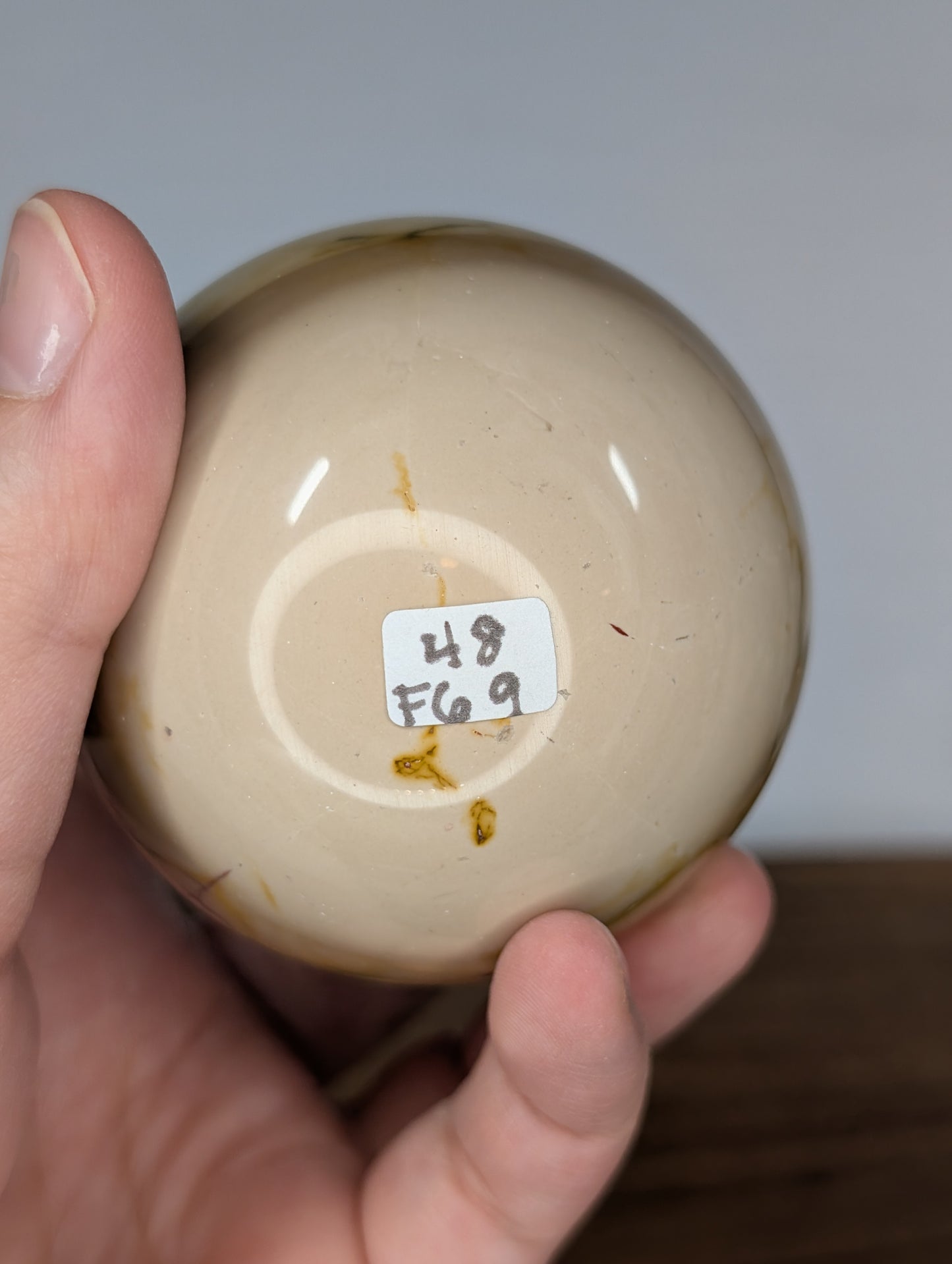 Yellow Mookaite Sphere (F69)