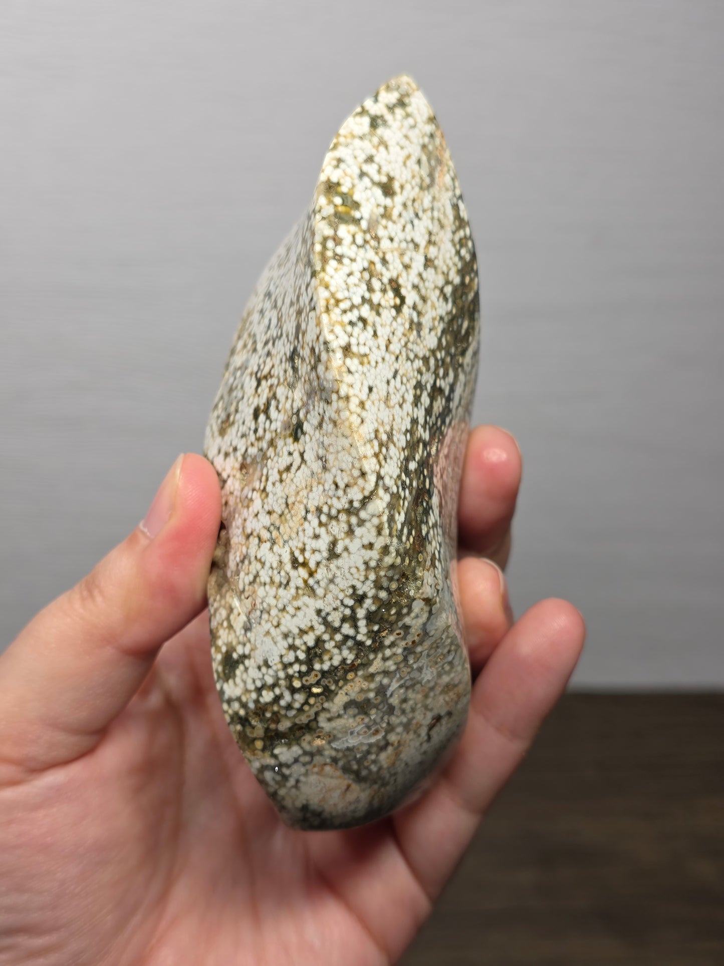 Orbicular Jasper Flame