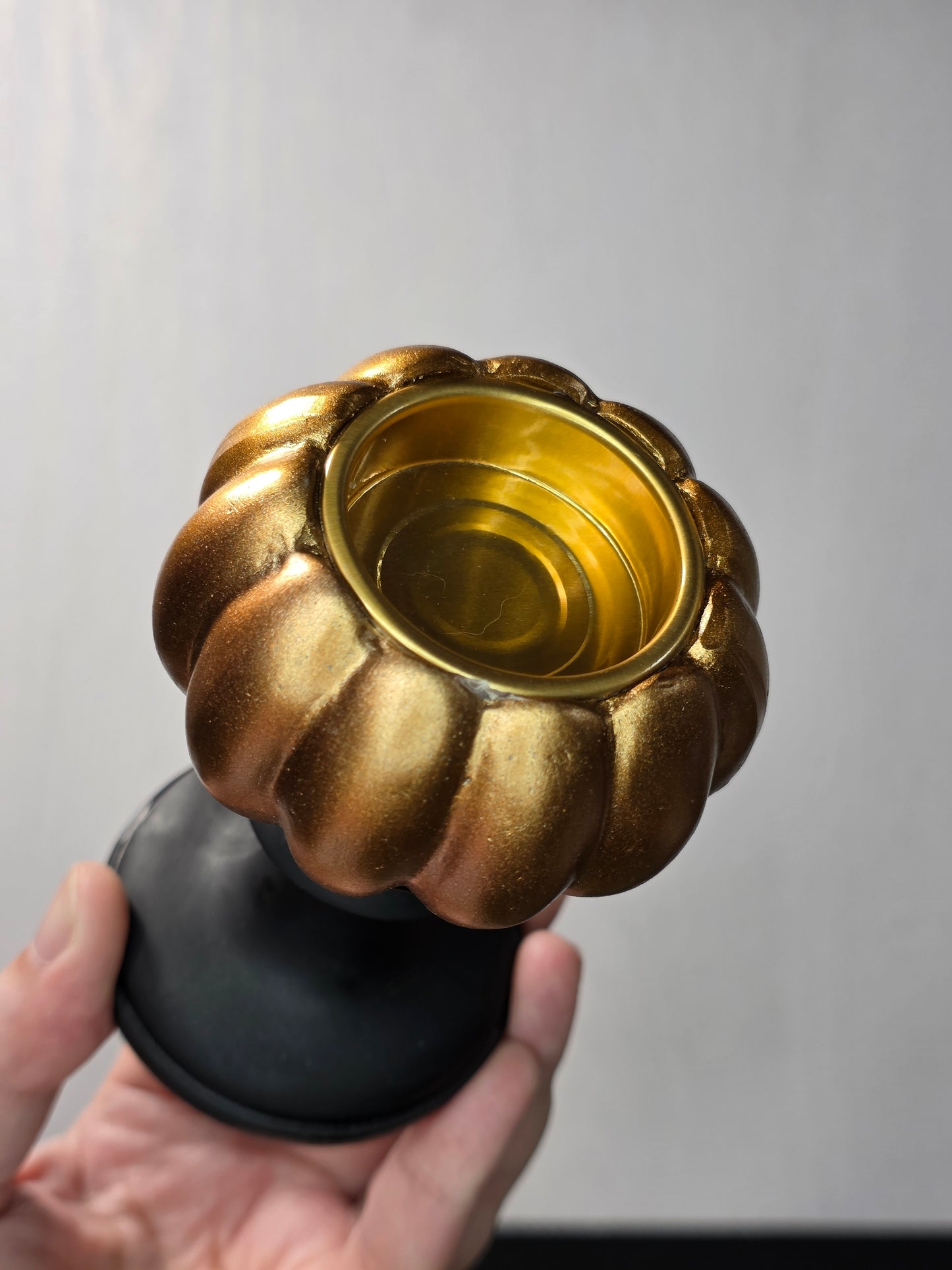 Pumpkin Pillar Sphere Stand