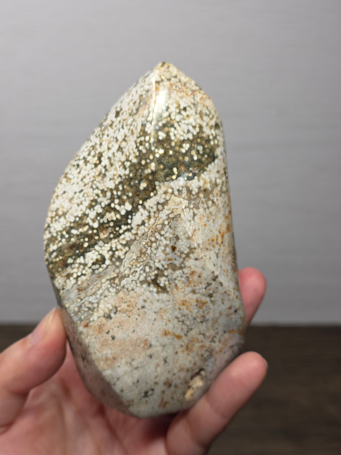 Orbicular Jasper Flame