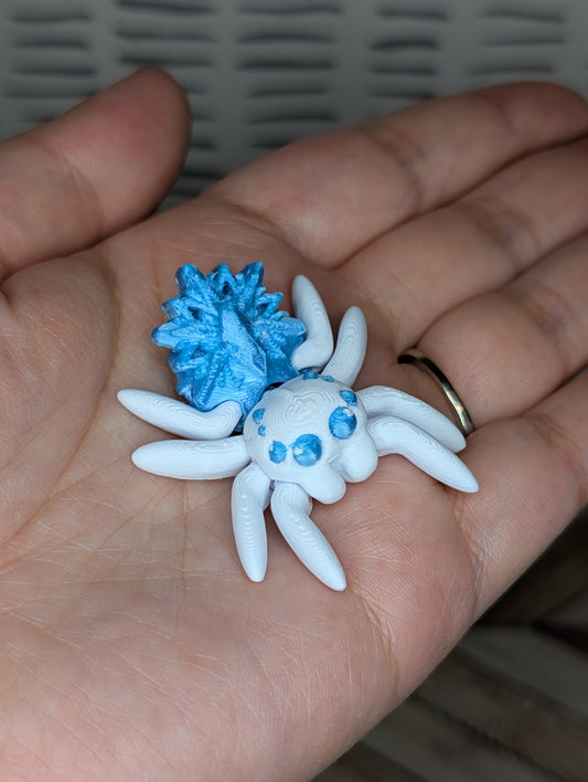 3D Printed Snowflake Spider