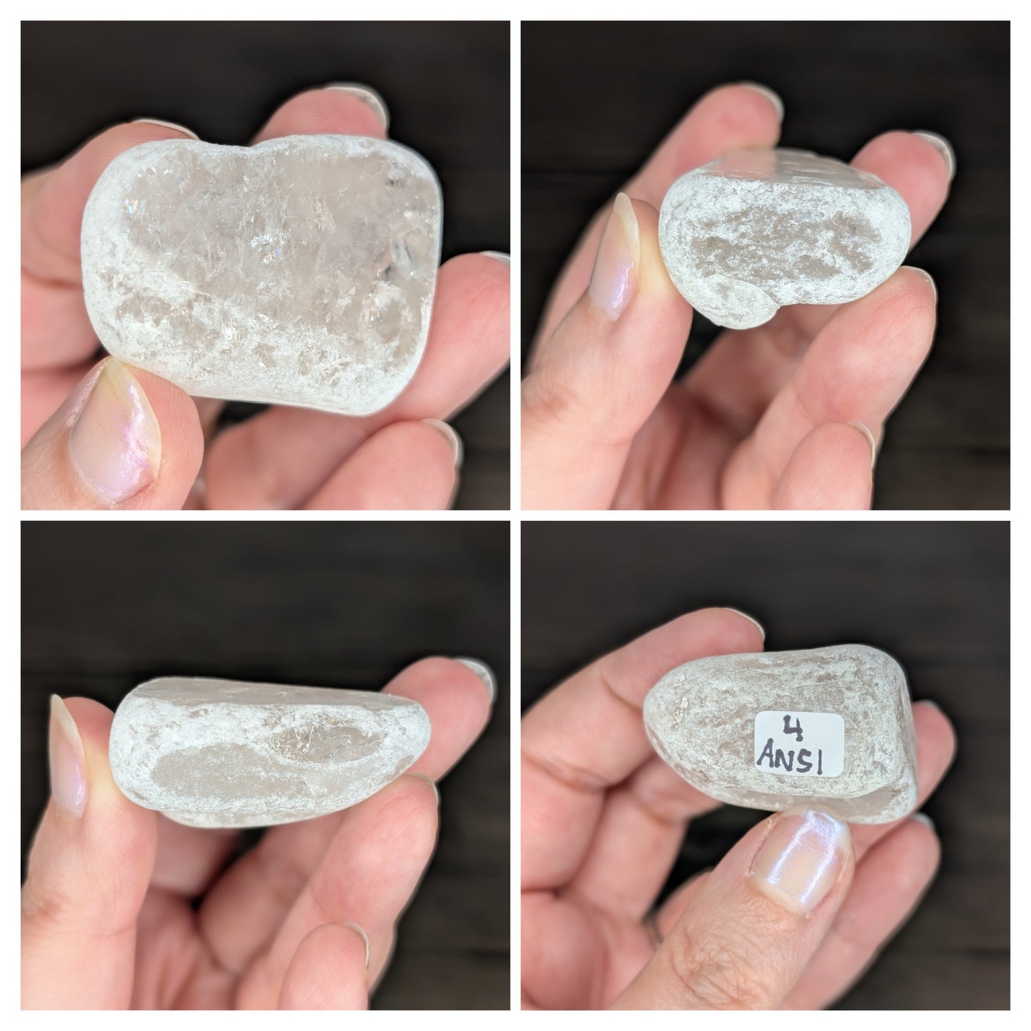 Quartz Seer Stone Freeform/Tumble