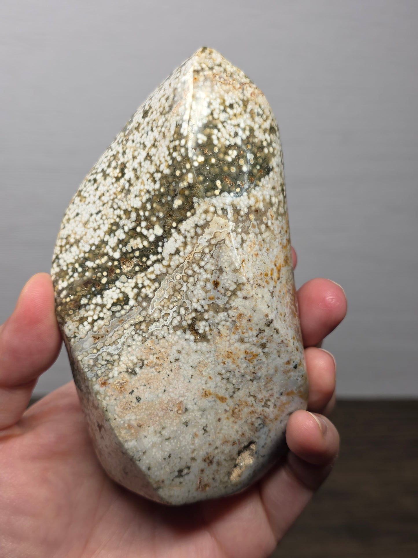 Orbicular Jasper Flame