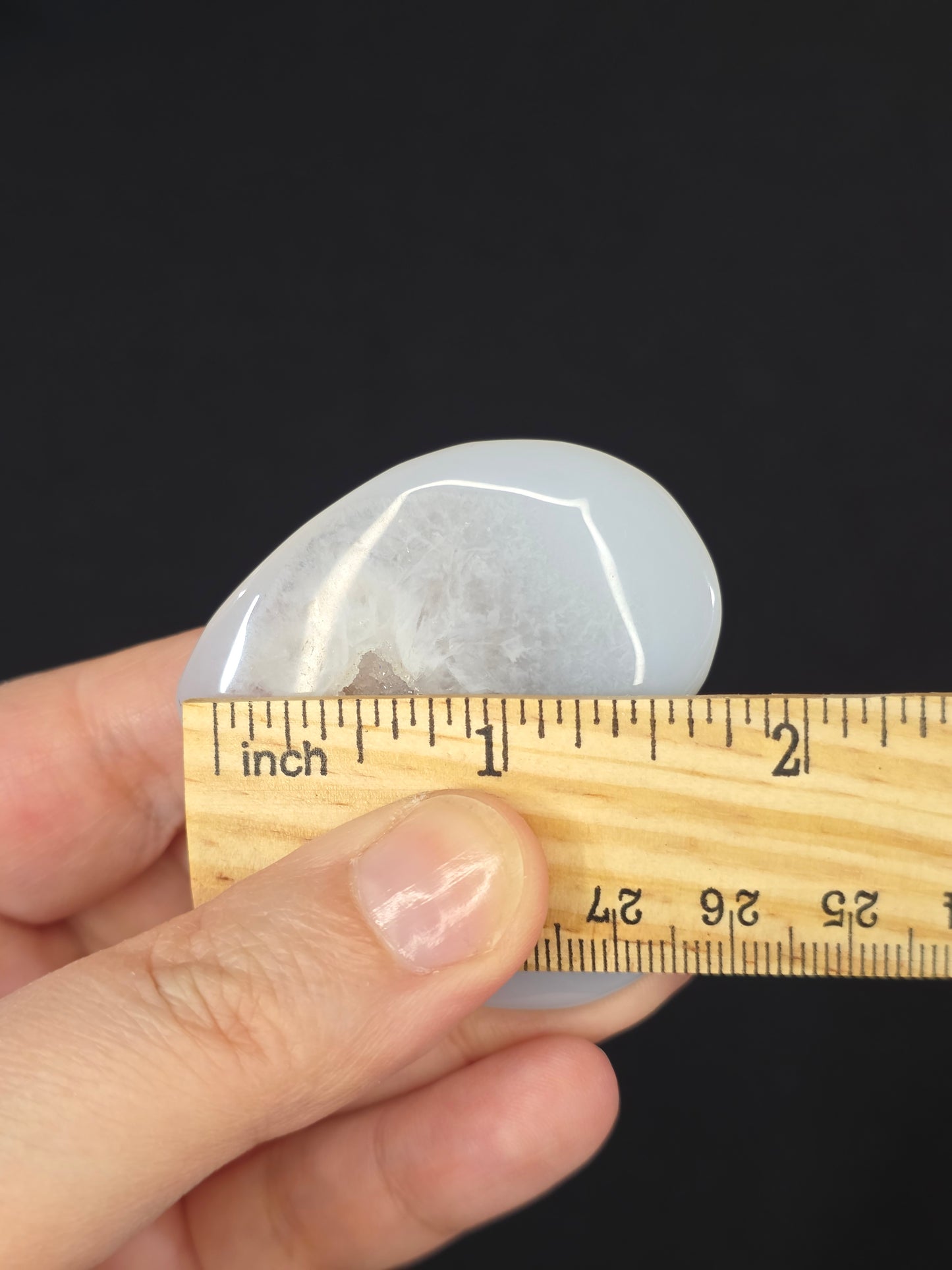 Agate Heart Carving