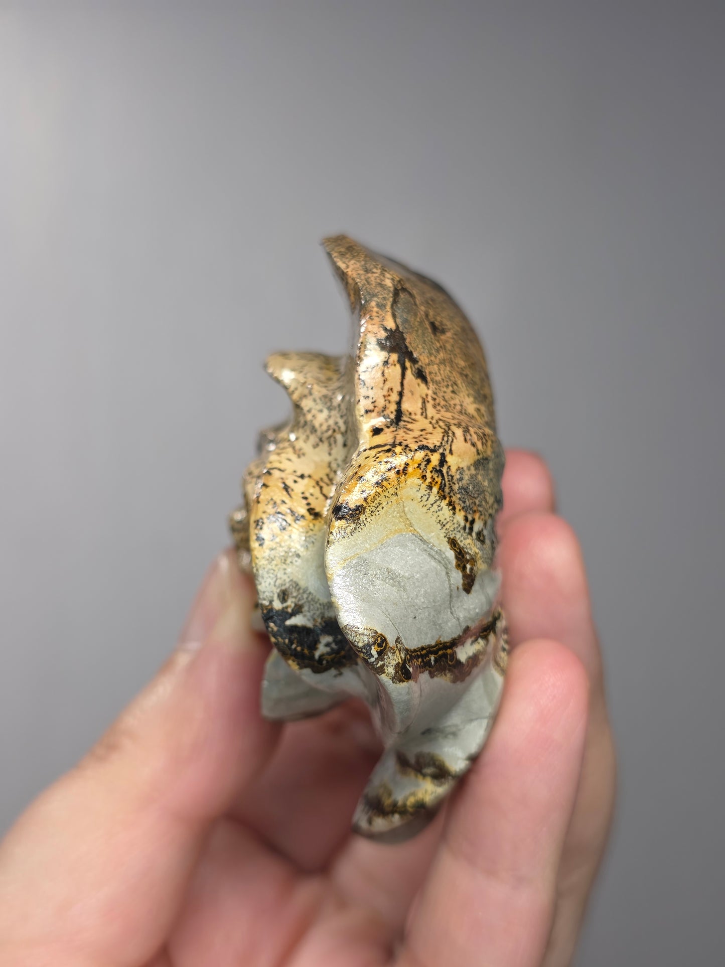 Picture Jasper Rose Carving