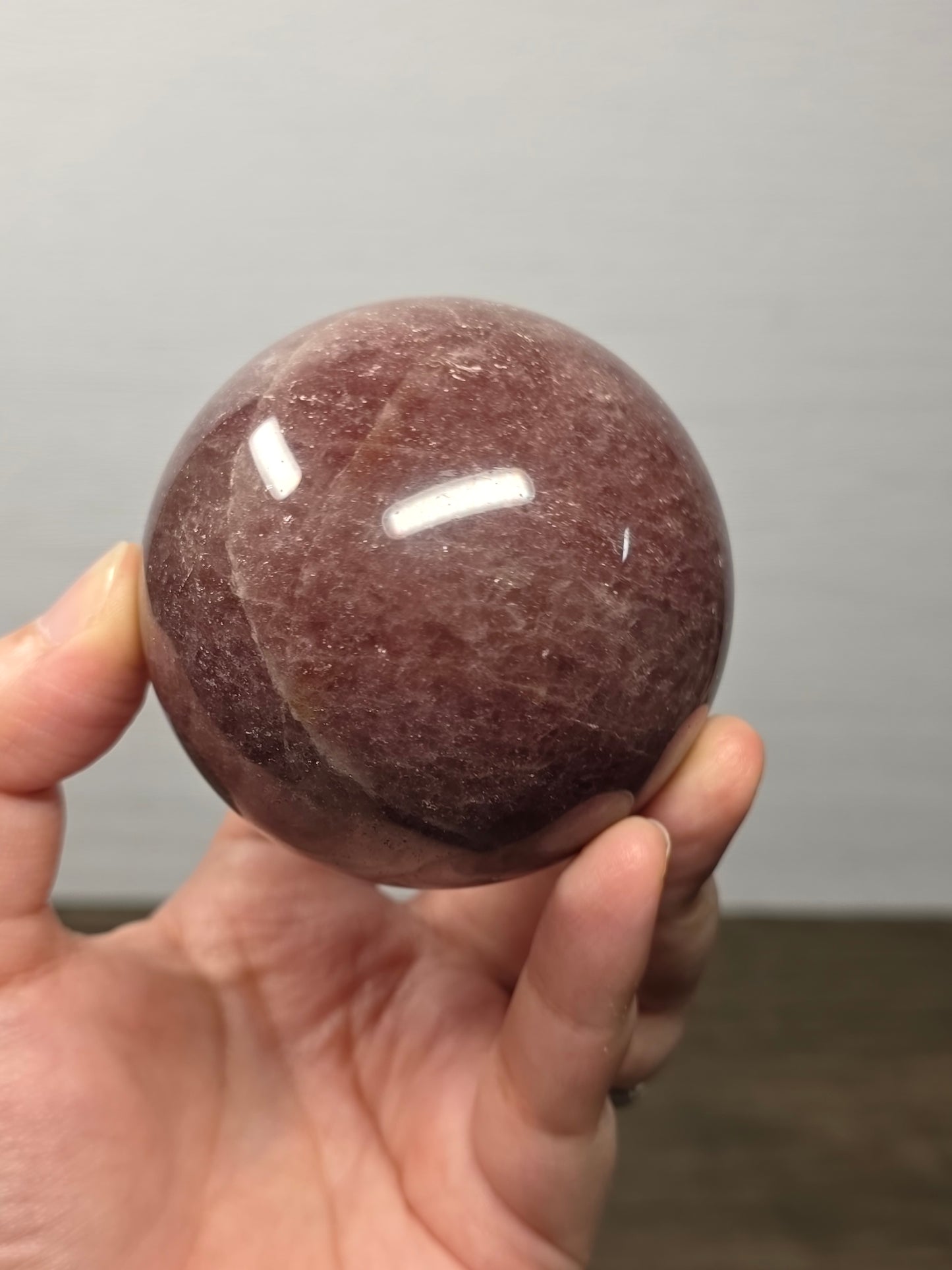 Strawberry Quartz Sphere