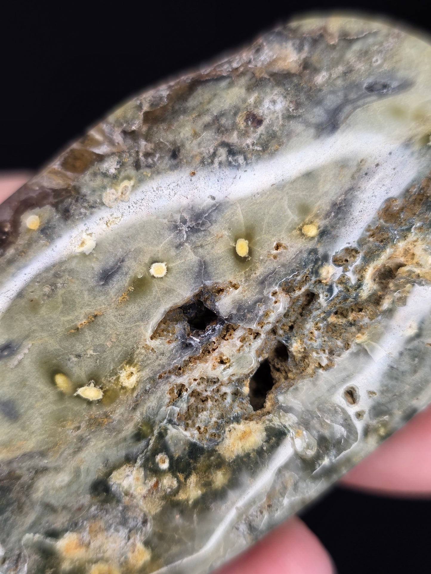 Ocean Jasper Palm Stone