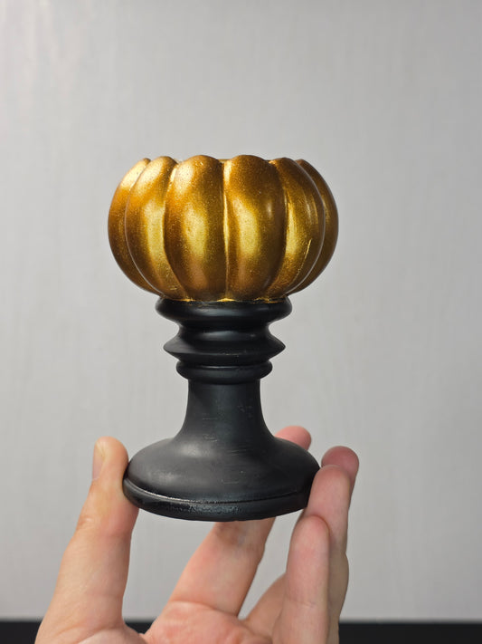 Pumpkin Pillar Sphere Stand