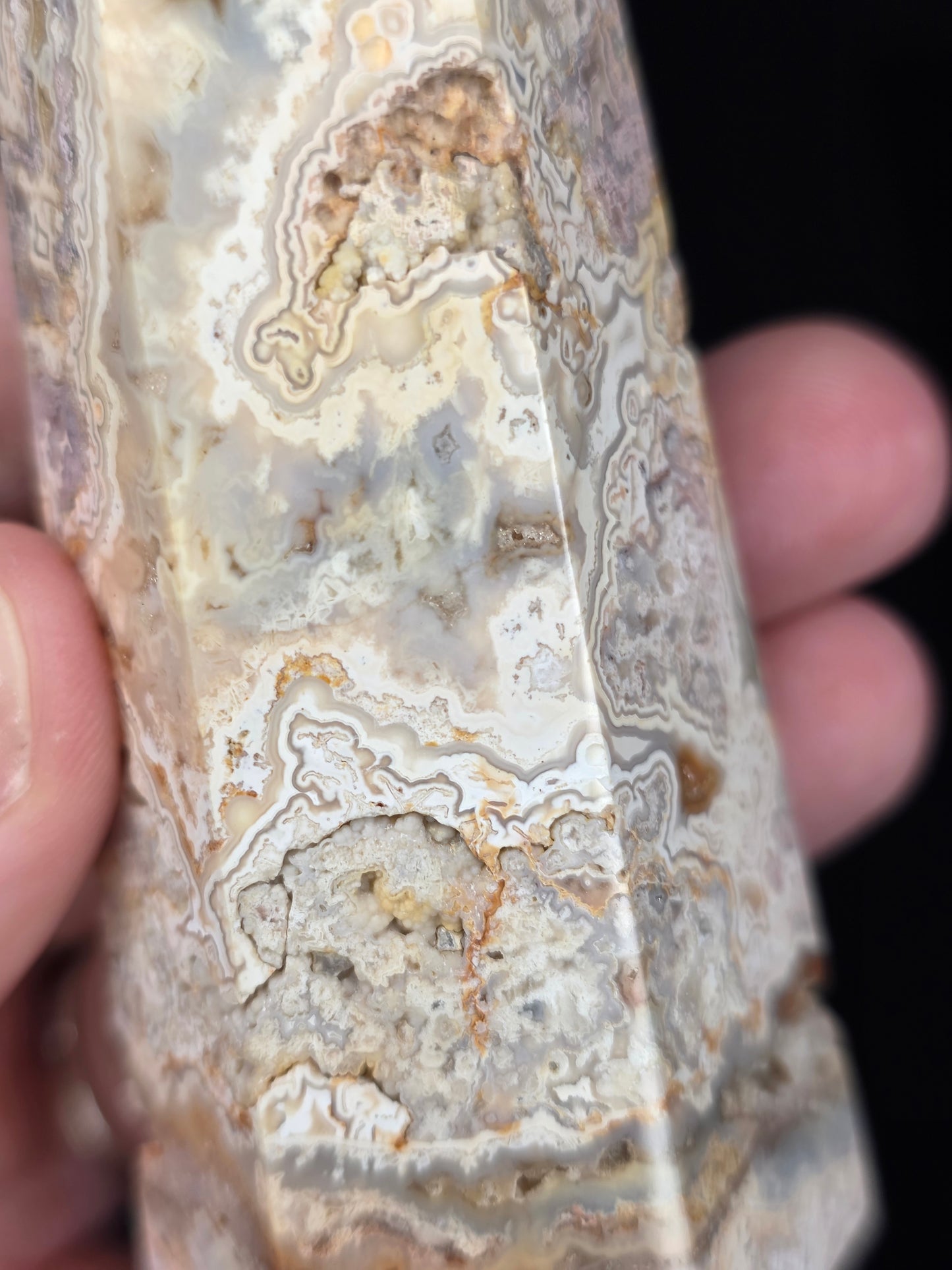 Crazy Lace Agate Tower
