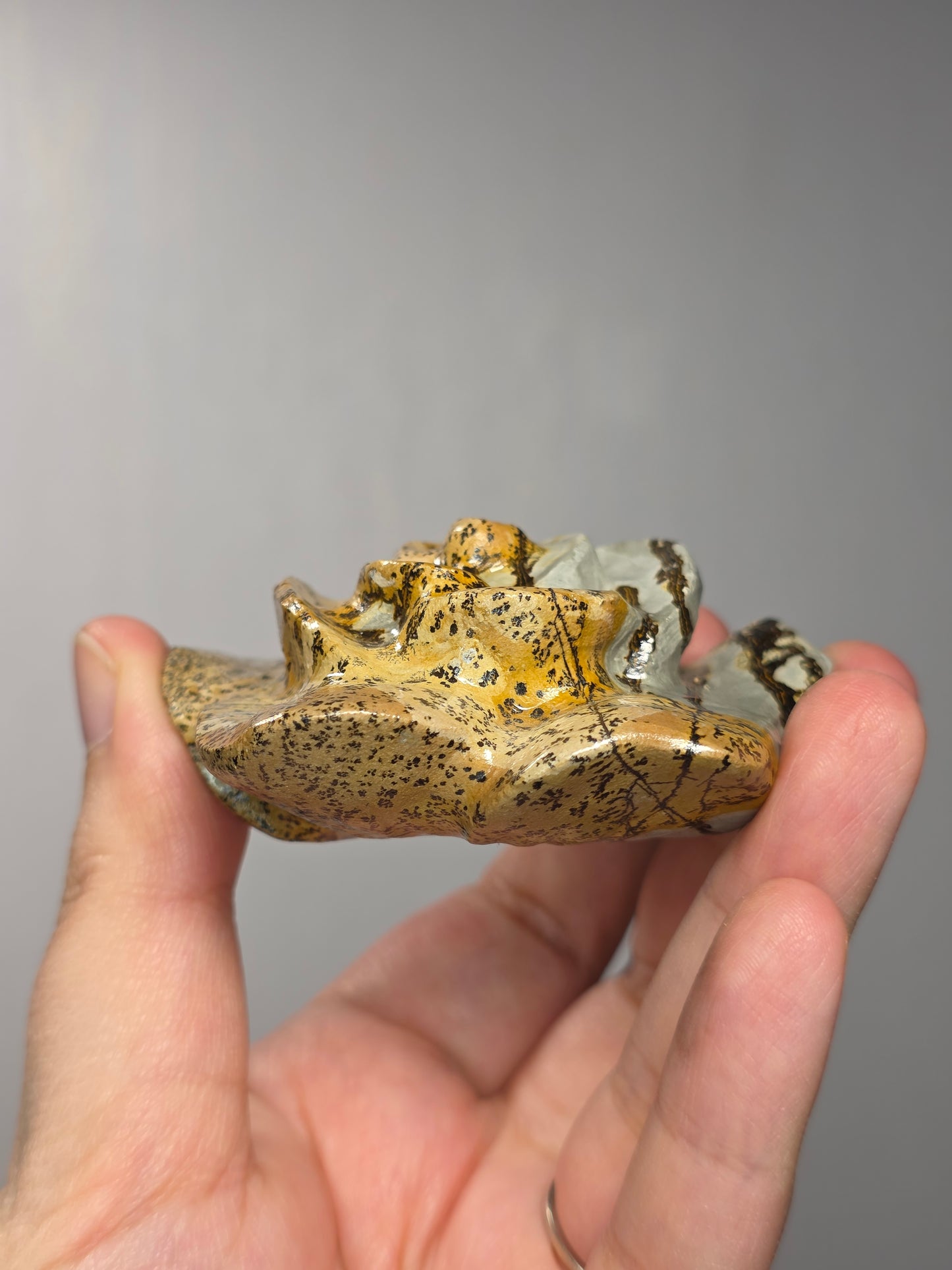 Picture Jasper Rose Carving