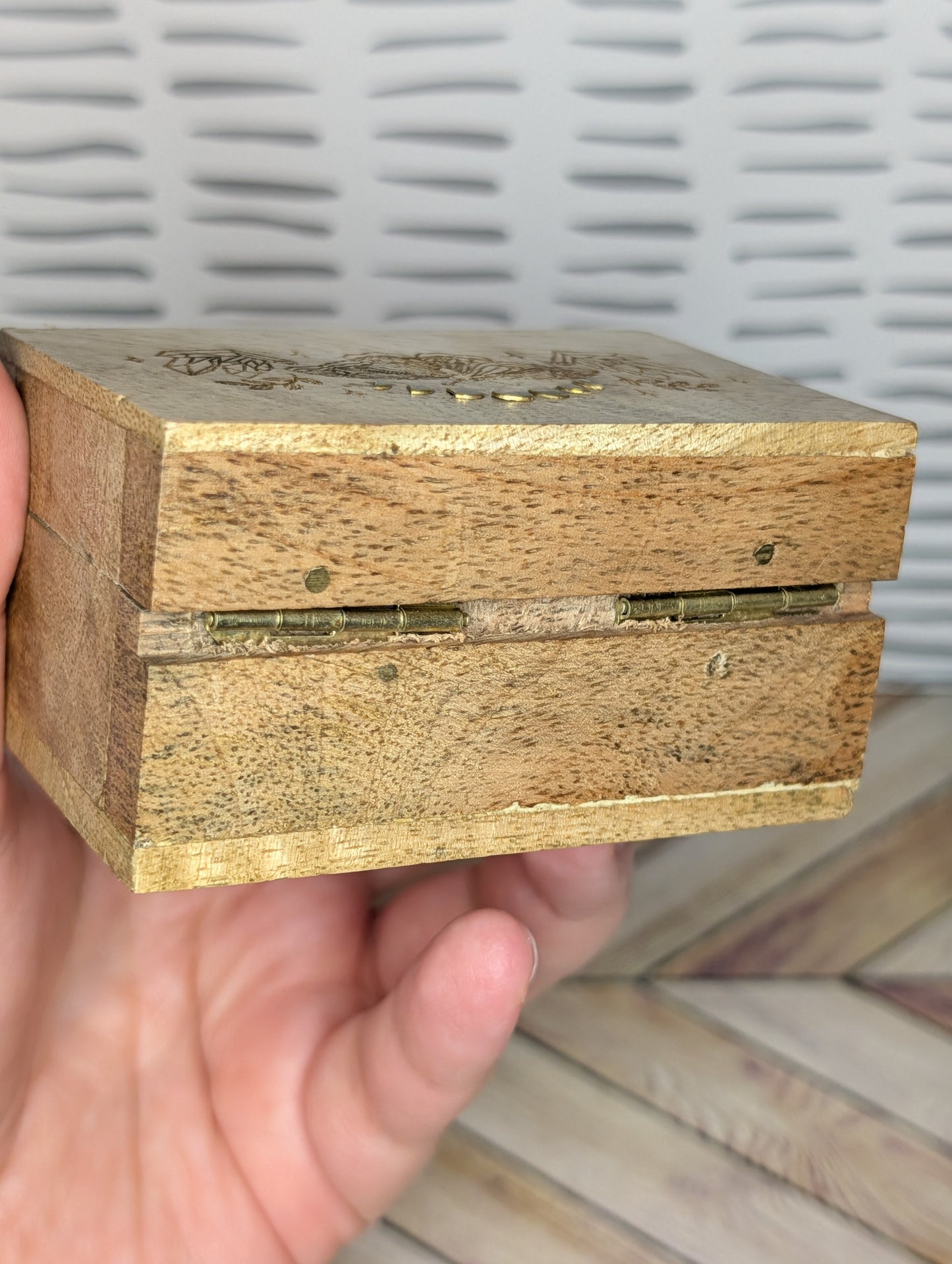 Mango Wood Trinket Box