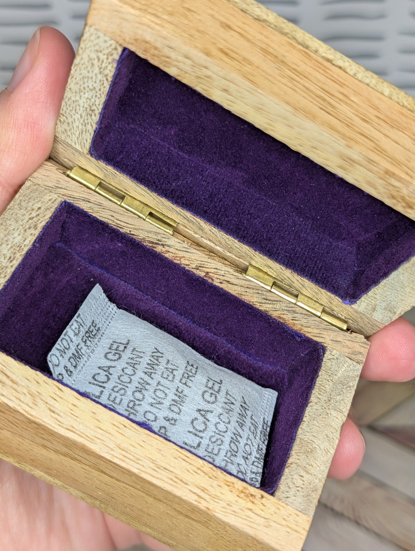 Mango Wood Trinket Box