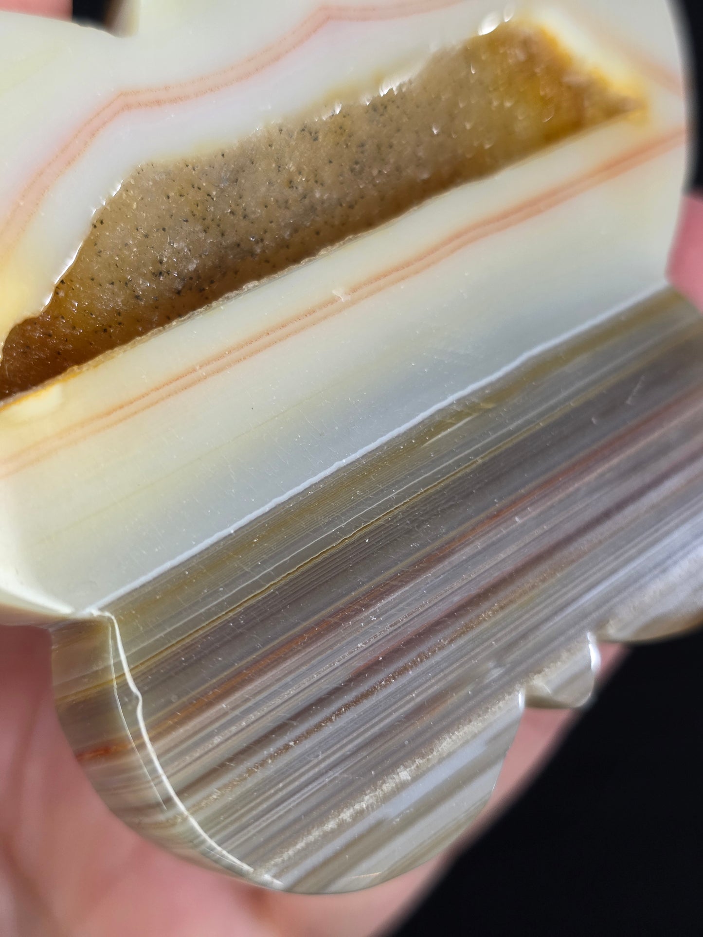 Carnelian Butterfly Carving