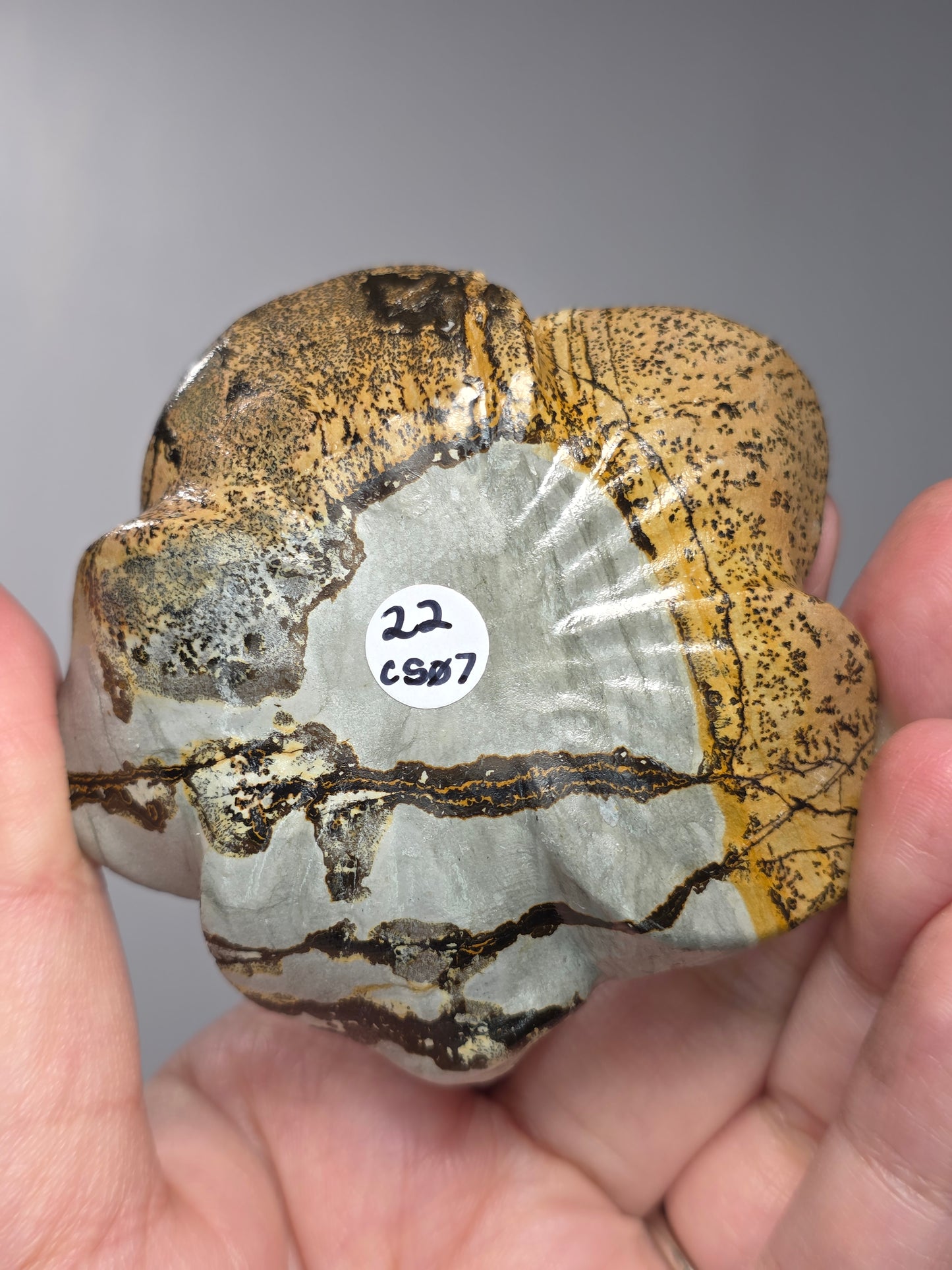 Picture Jasper Rose Carving