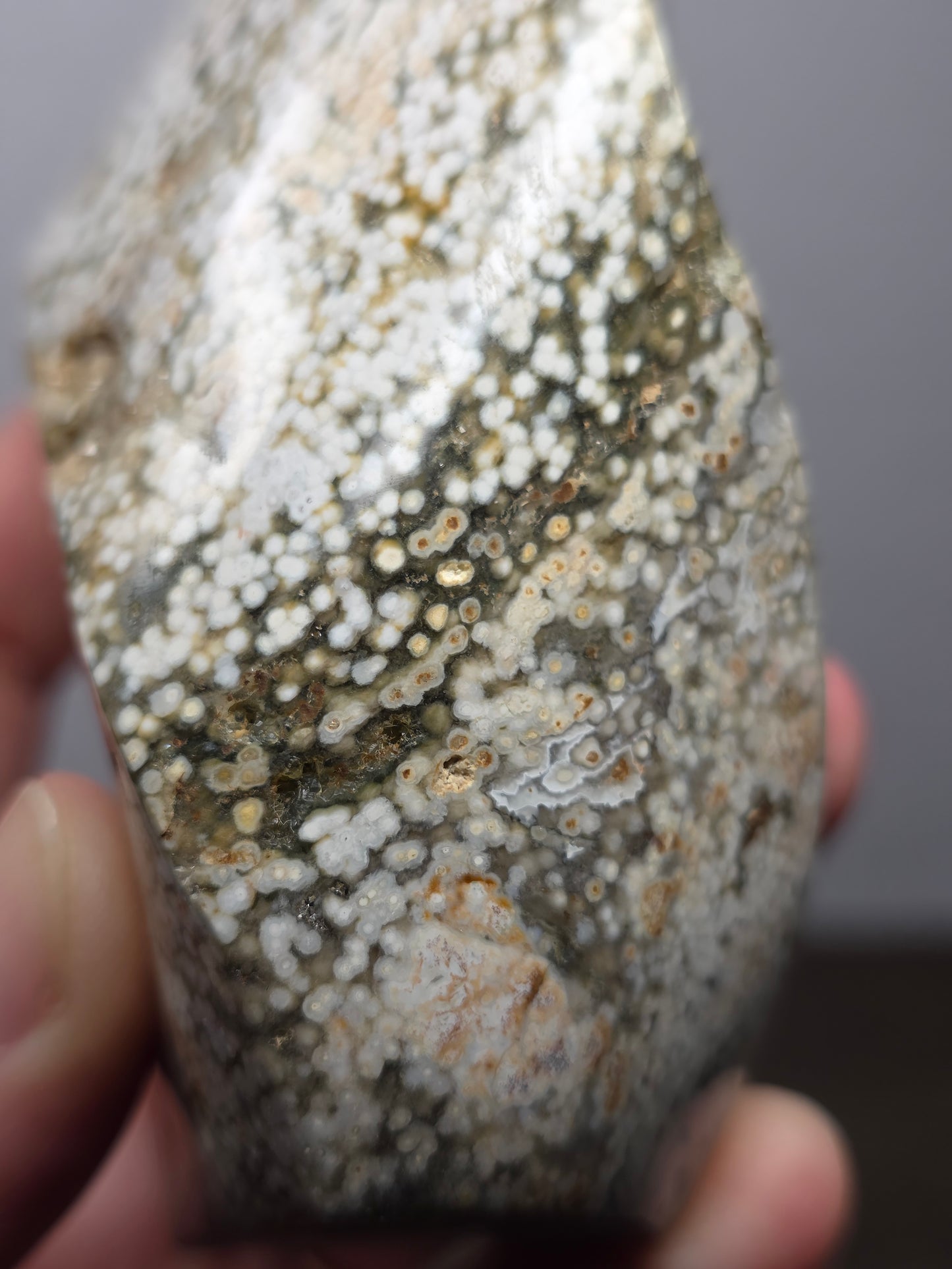Orbicular Jasper Flame