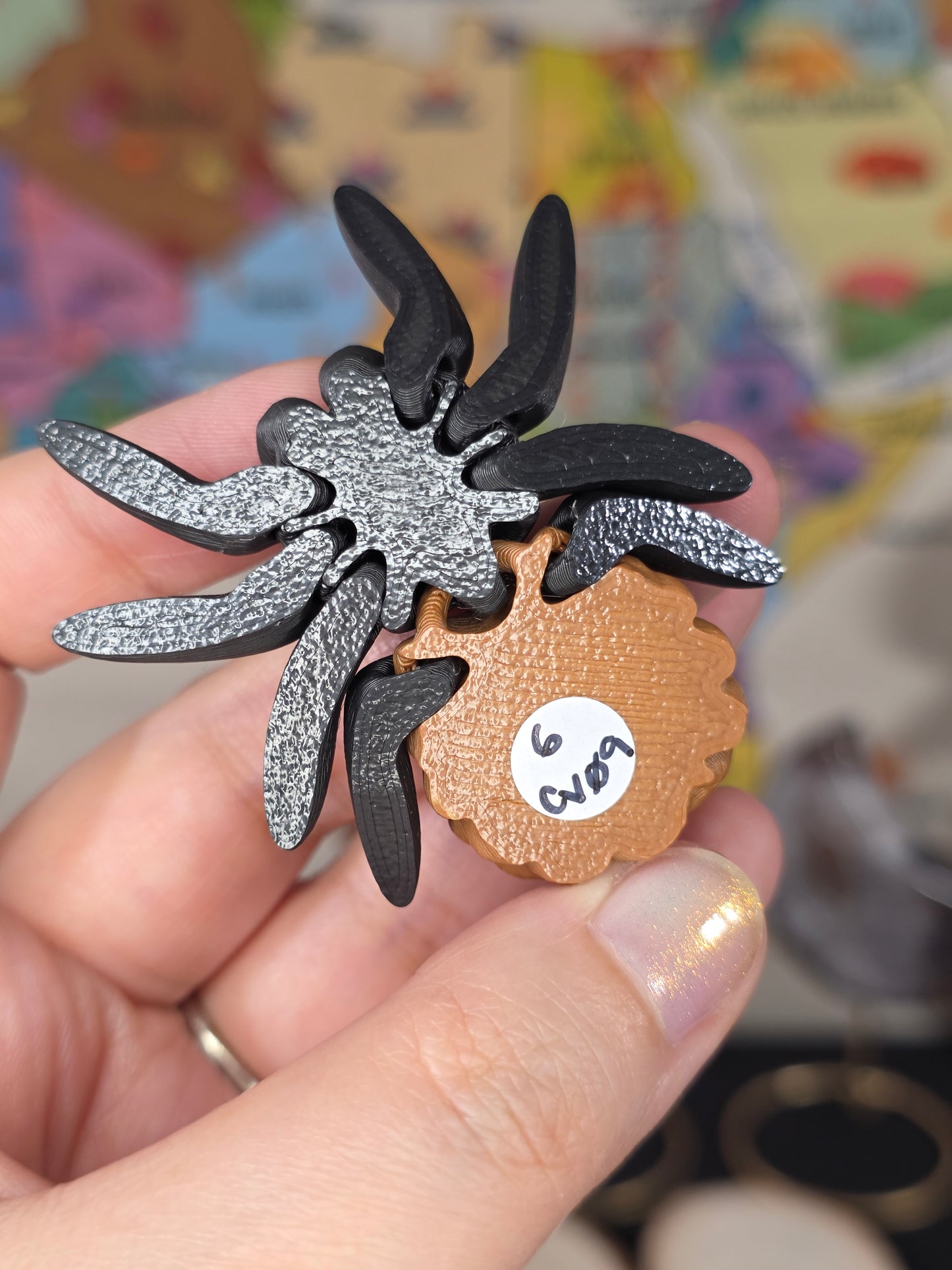 3D Printed Pinecone Spider