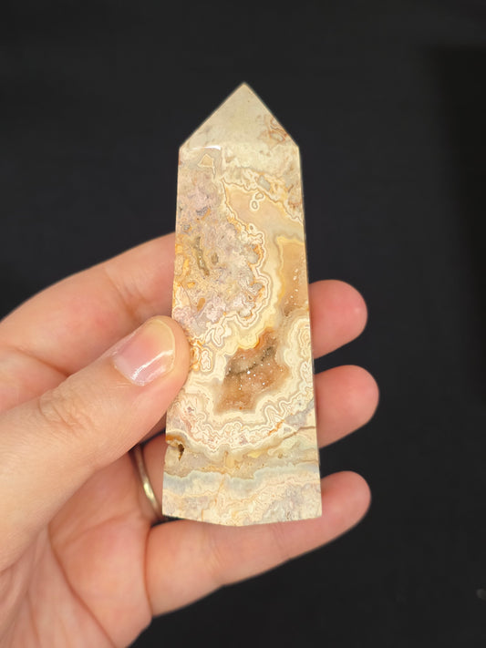 Crazy Lace Agate Tower