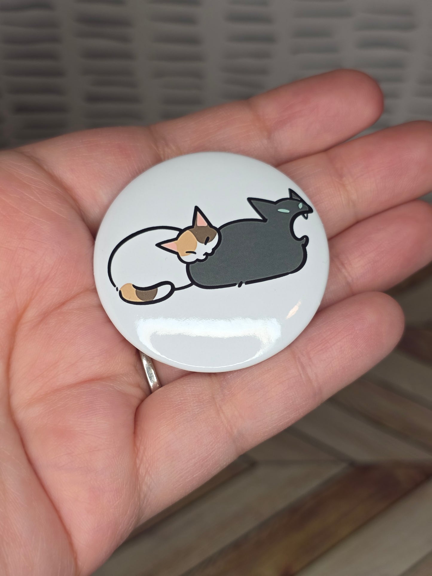 Bite Pin Back Button