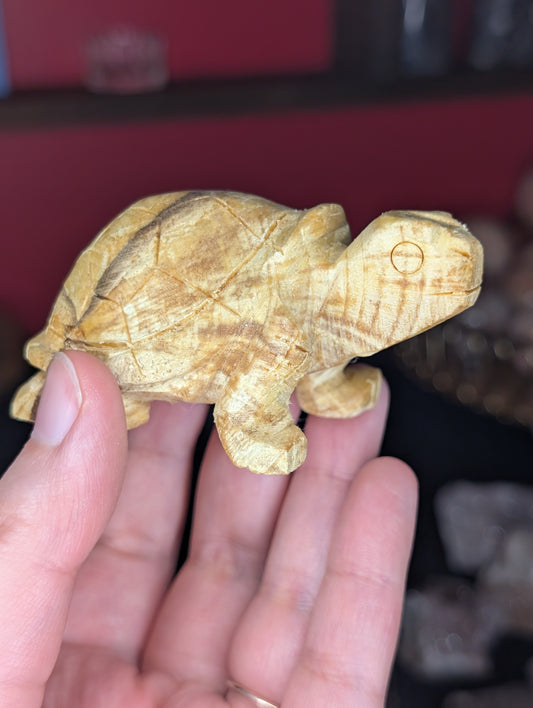 Palo Santo Turtle Carving