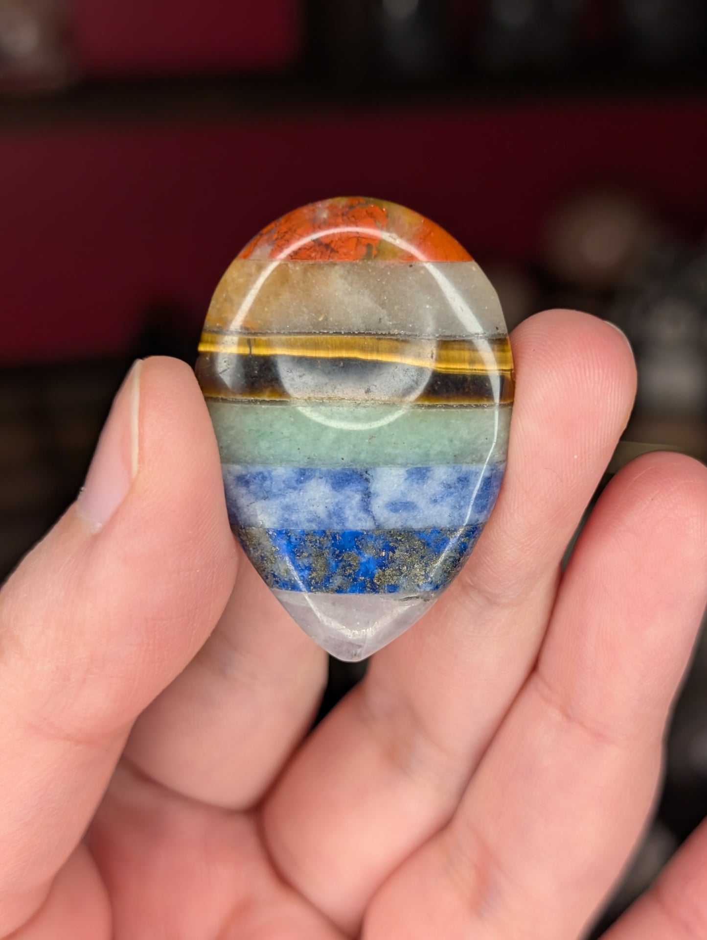 Chakra Worry Stone