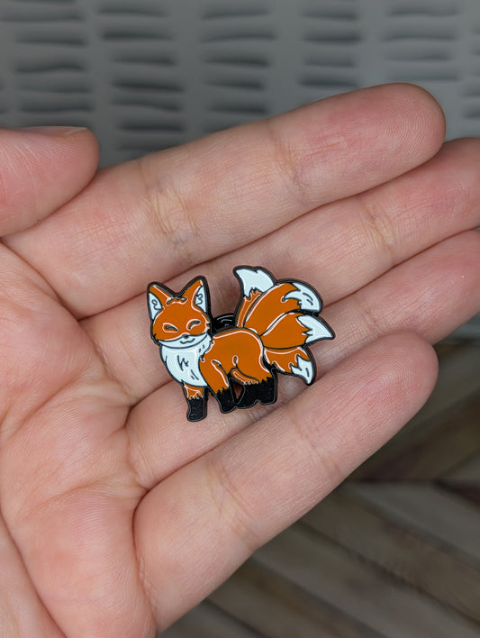 Fox Enamel Pin
