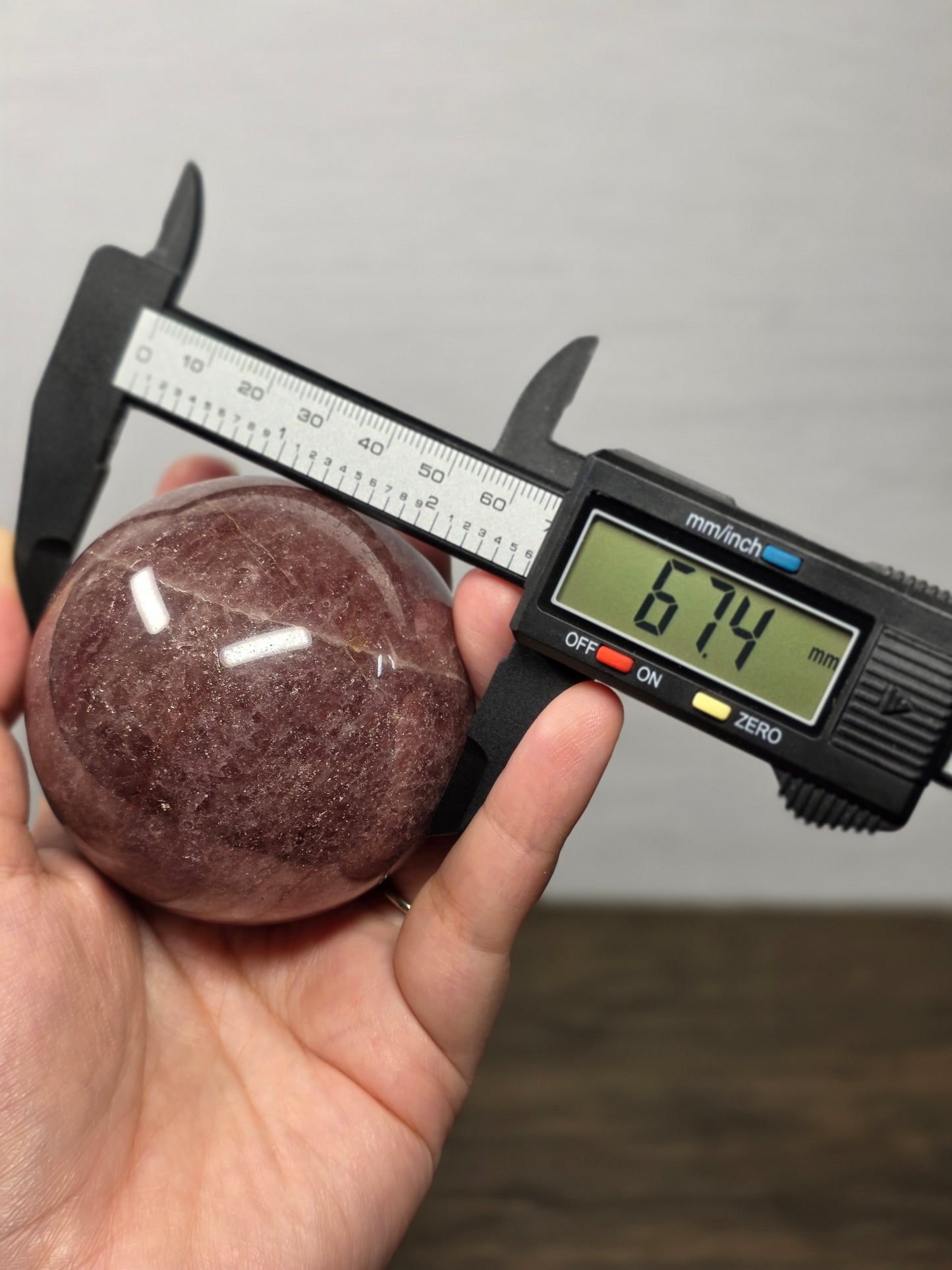 Strawberry Quartz Sphere