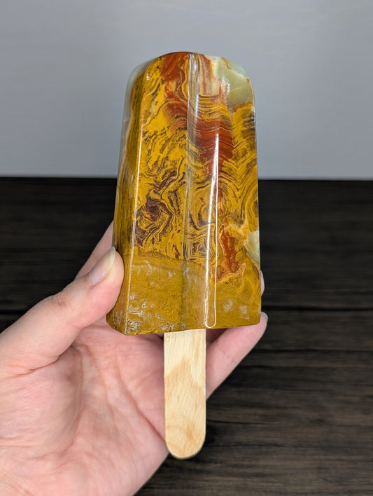 Mexican Onyx Popsicle Carving