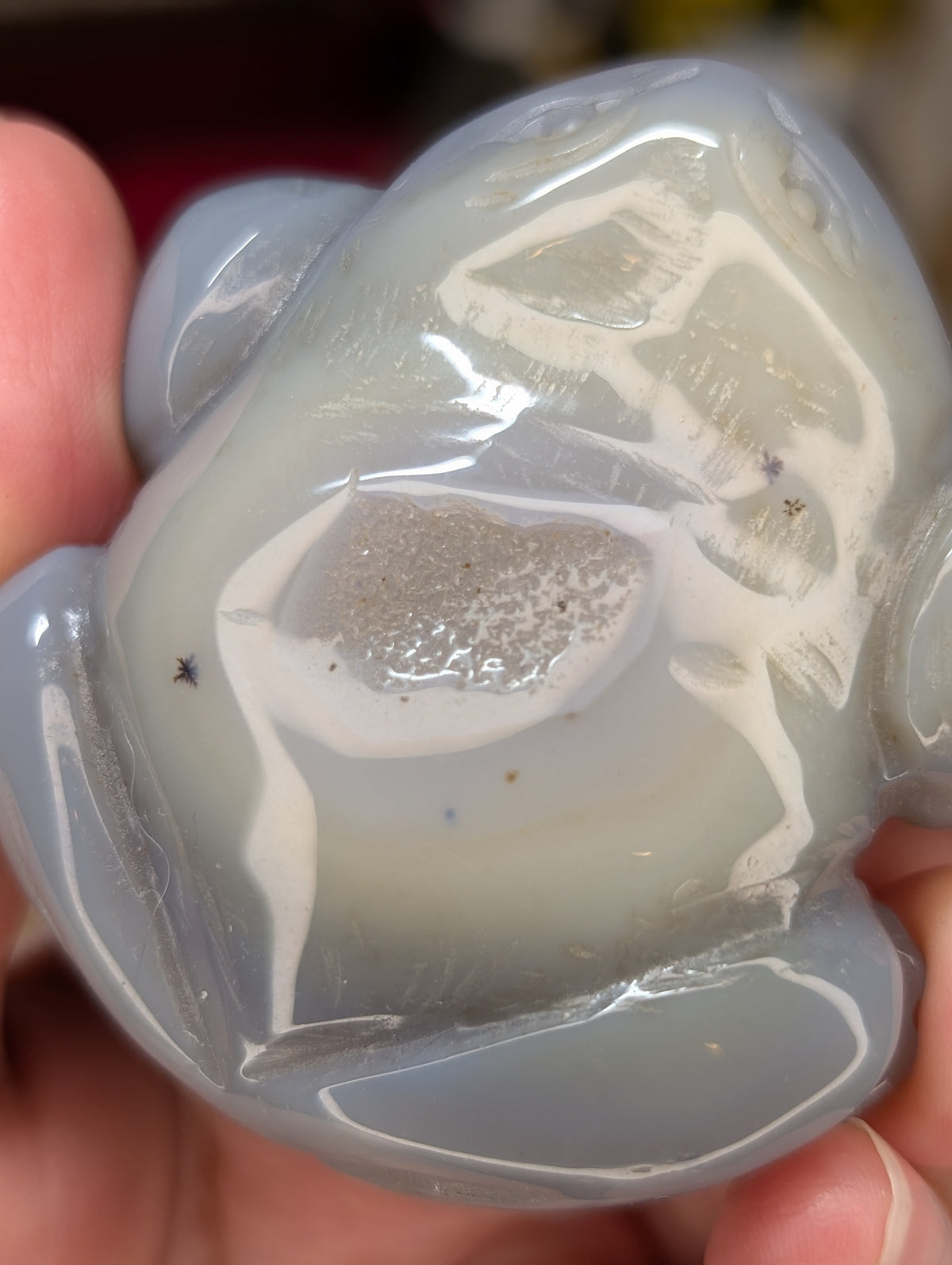 Agate Toad Carving – Gypsy Willow Art