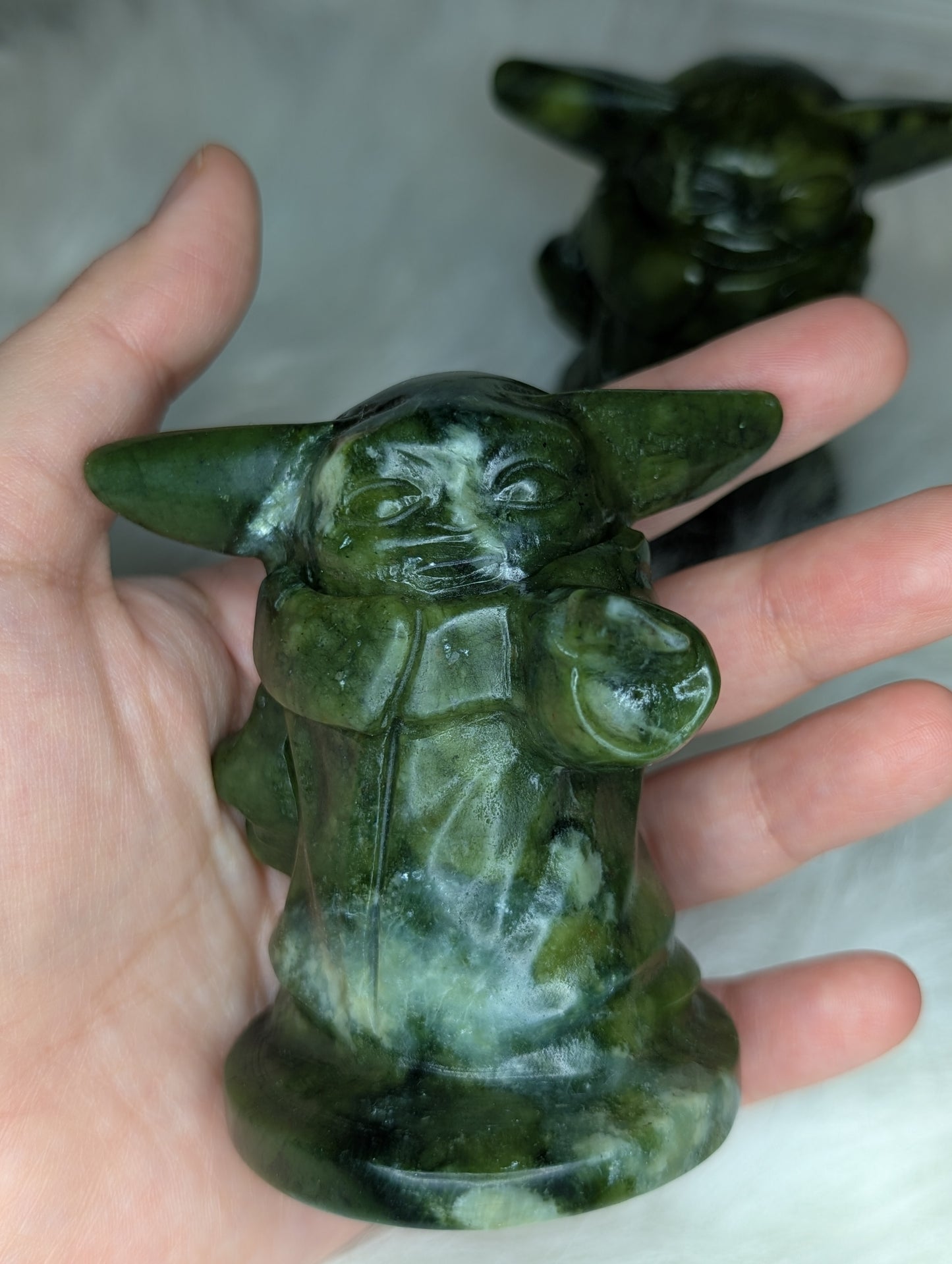 Jade The Child Carving BW41