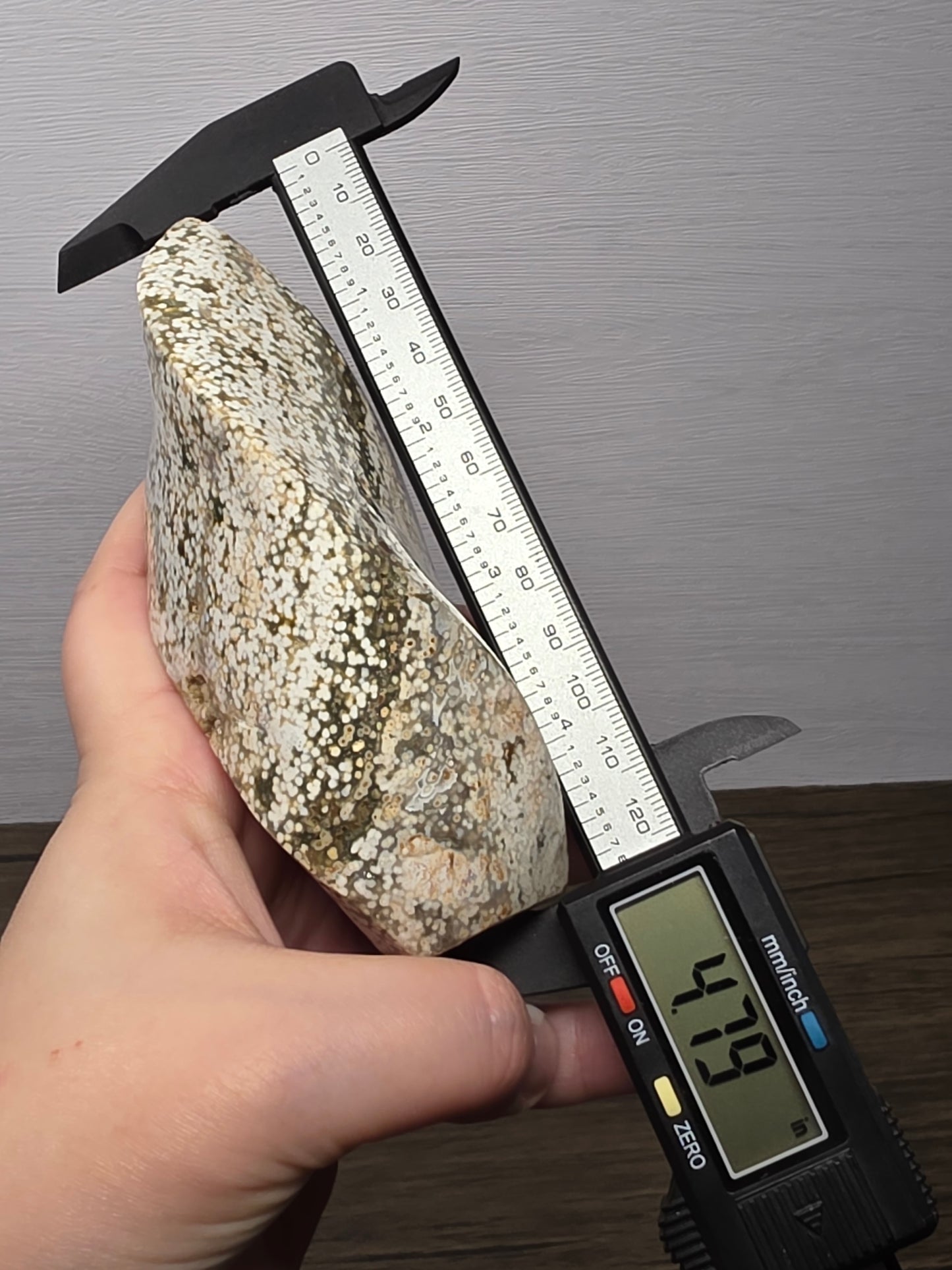 Orbicular Jasper Flame