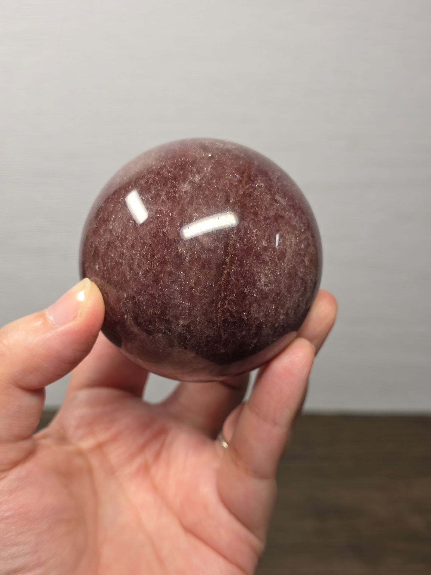 Strawberry Quartz Sphere