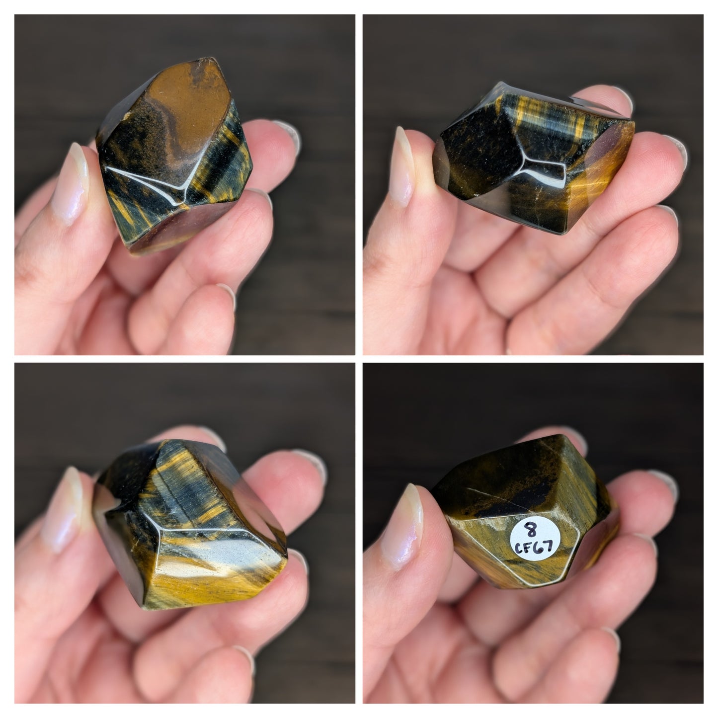 Tigers Eye Freeforms