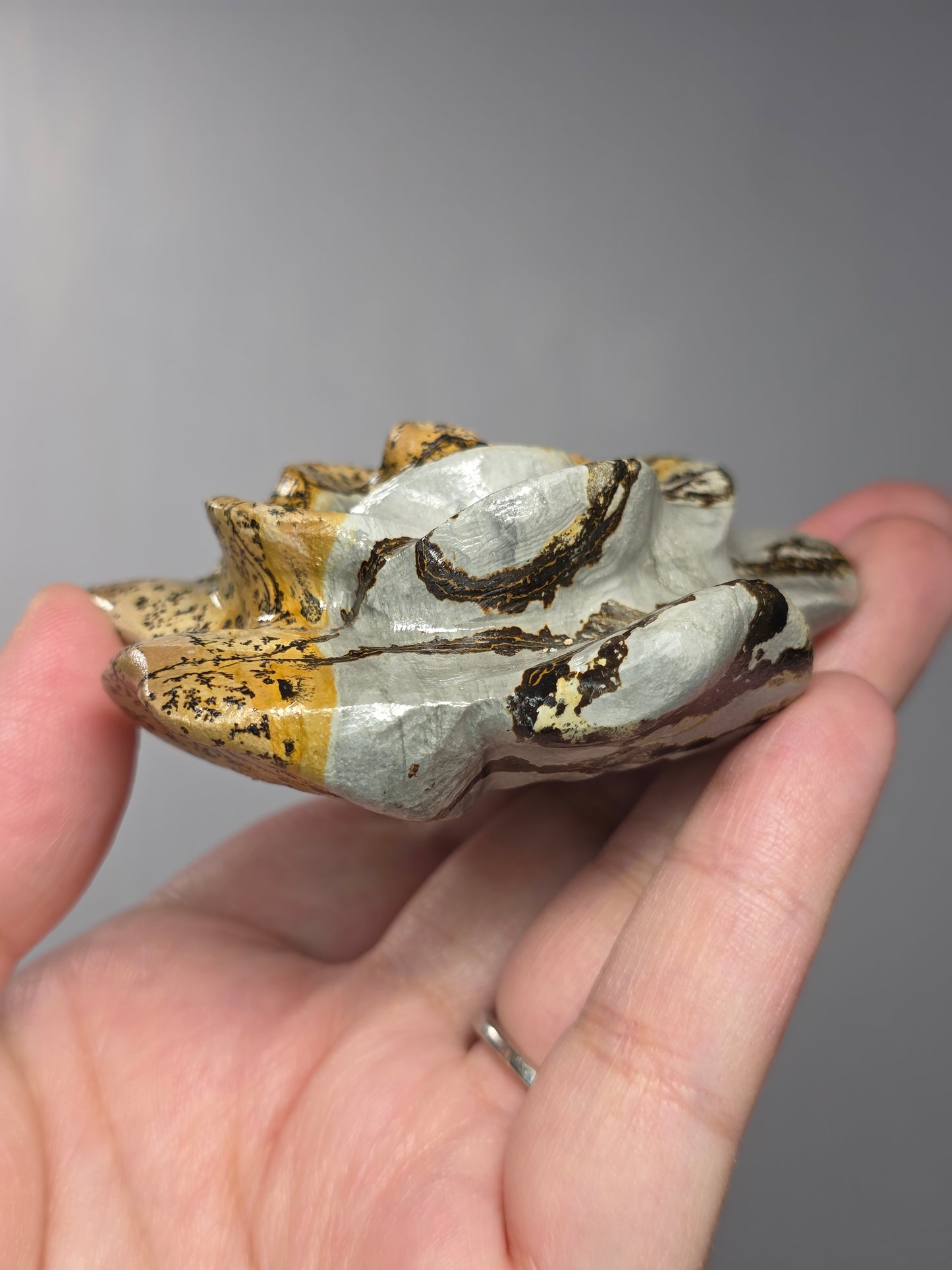 Picture Jasper Rose Carving