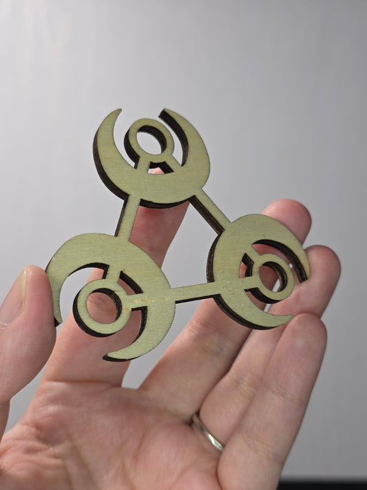 Laser Cut Wooden Sphere Stands