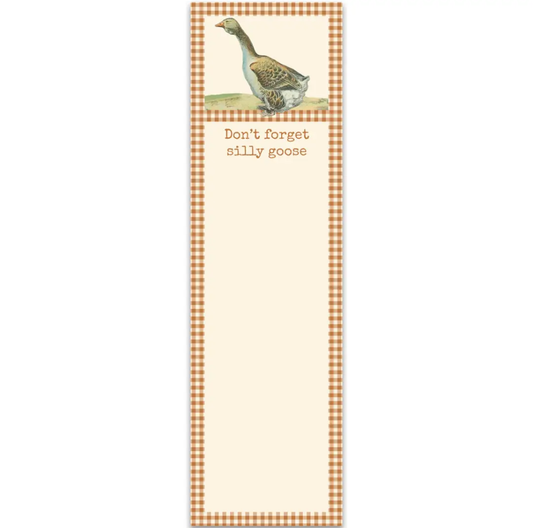 Silly Goose Magnetic Notepad